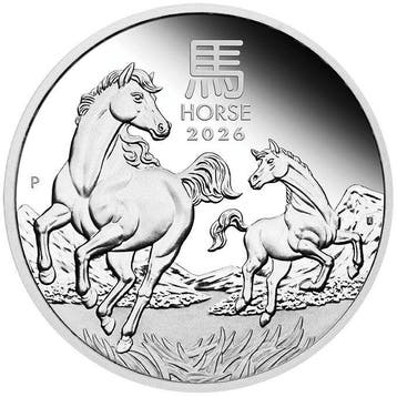 Australië. 1 Dollar 2026 – Proof - Lunar Series III – Year