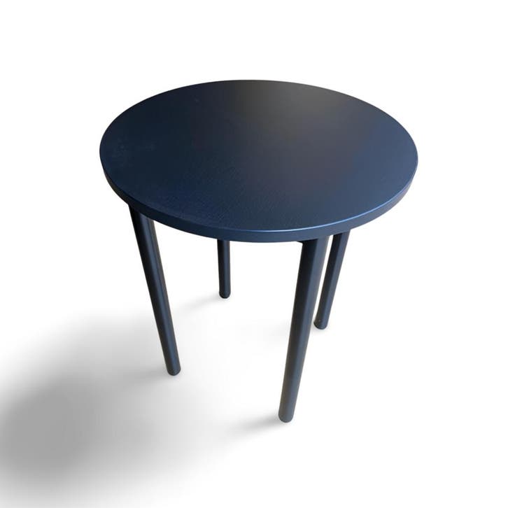 Bijzettafel rond zwart 45x45cm / 54cm hoog gebruikt (als, Zakelijke goederen, Horeca | Overige, Ophalen of Verzenden