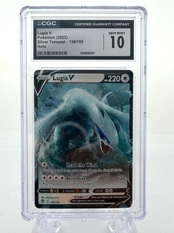 Pokémon - 1 Graded card - Lugia V - Silver Tempest - 138/195, Nieuw