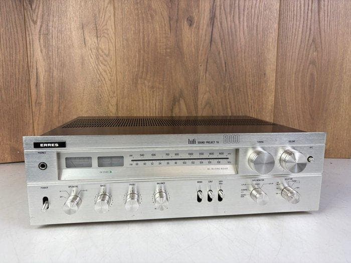 Erres - TA-8000 Solid state stereo receiver, Audio, Tv en Foto, Radio's