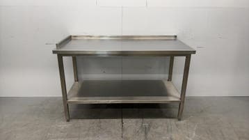 RVS Werktafel 145 x 70 x 91 cm Horeca, Ophalen of Verzenden, Nieuw in verpakking