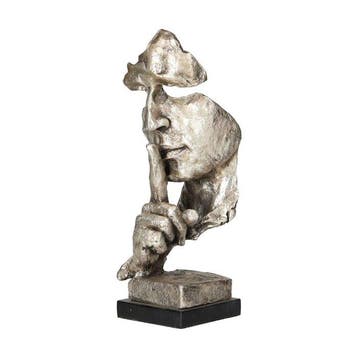 Beeldje - Speak no evil - Brons