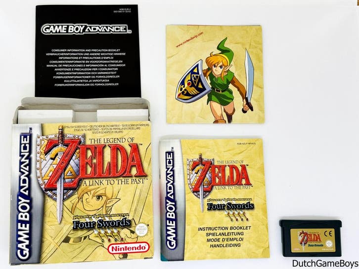 Gameboy Advance / GBA - The Legend Of Zelda - A Link To The, Consoles de jeu & Jeux vidéo, Jeux | Nintendo Game Boy, Envoi