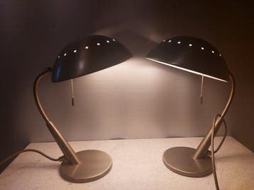 Egon Hillebrand - Lampe de table (2) - 7454-121 - Laiton