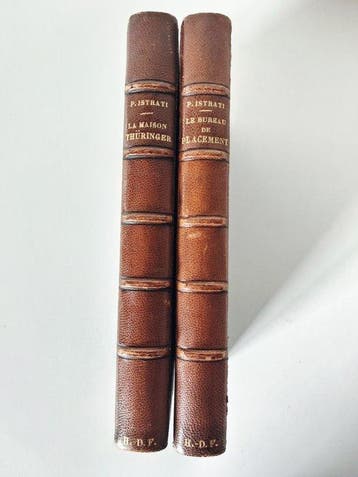 Panaït Istrati - La Maison Thüringer (N°43) + Le Bureau des, Antiquités & Art