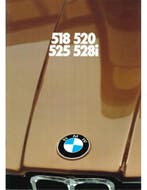 1980 BMW 5 SERIE BROCHURE FRANS