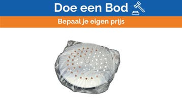 Bieden: Zucchetti chroom round D150 mm shower, Ophalen of Verzenden, Nieuw