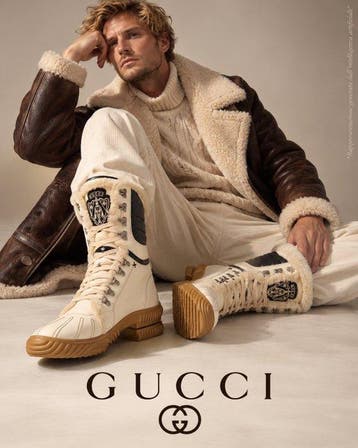Gucci - Veterlaarzen - Maat: EU 43, Nieuw