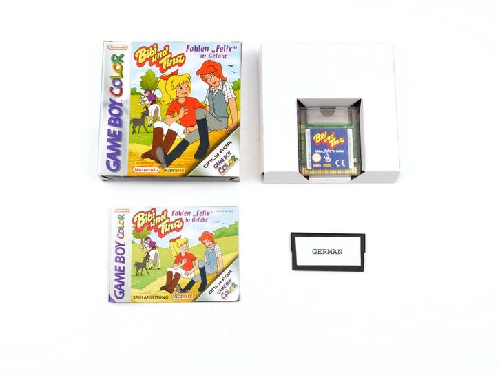 Bibi und Tina: Fohlen Felix in Gefahr (German) [Gameboy, Games en Spelcomputers, Games | Nintendo Game Boy, Verzenden