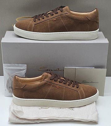 Santoni - Sneakers - Maat: EU 42, EU 42.5 - Nieuw met tags, Nieuw