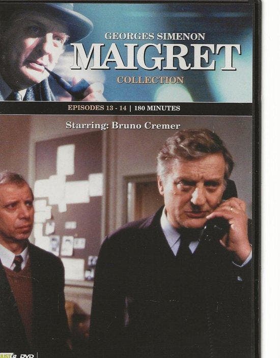 Maigret collection episodes 13 en 14 (dvd tweedehands film), CD & DVD, DVD | Action, Enlèvement ou Envoi
