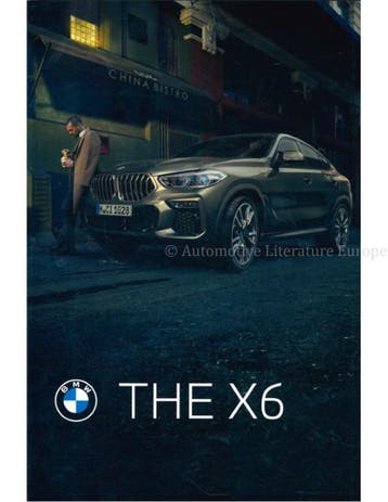 2019 BMW X6 BROCHURE NEDERLANDS, Nieuw