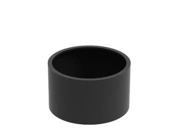 Aluminium plantenbak Ø100x60cm - Zonder bodem, 100 cm of meer, Rond, Nieuw, Metaal