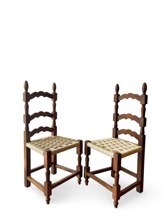 Stoel (2) - Hout, Antiquités & Art, Curiosités & Brocante