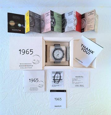 Omega x Swatch - Mission to the moon - Moonshine Gold 1965, Nieuw