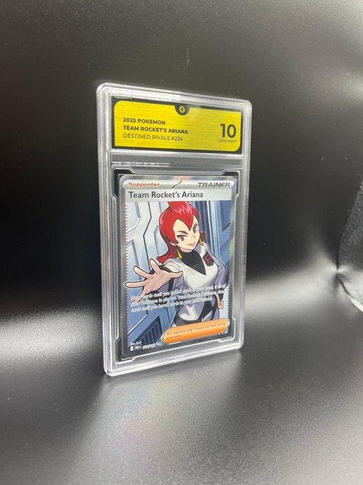 Pokémon - 1 Graded card - Team Rockets Ariana 224 Full art, Hobby & Loisirs créatifs, Jeux de cartes à collectionner | Pokémon