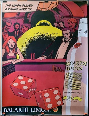Anonymous - Bacardi - Bacardi Limón - Années 1990, Antiek en Kunst