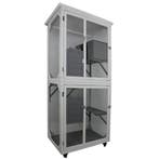 MaxxPet Kattenkooi - kattenvolière - 82x80x180cm (Dier), Ophalen of Verzenden, Nieuw