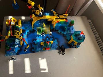 Lego - Aquazone - 6195 - Neptune Discovery Lab - 1990-2000, Nieuw