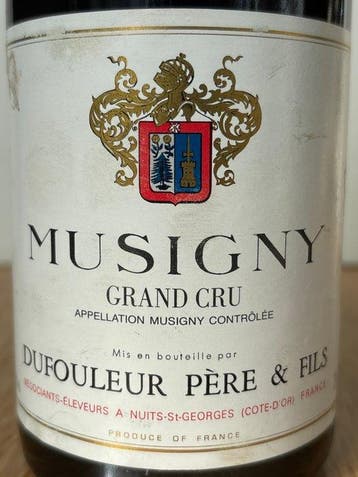 1991 Dufouleur Père & Fils - Musigny Grand Cru - 1 Fles, Nieuw