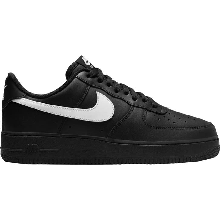 Nike Air Force 1 Low 07 Black White (Sportschoenen), Kleding | Heren, Schoenen, Nieuw, Verzenden