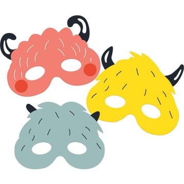 Monster Maskers Bash 6st, Verzenden