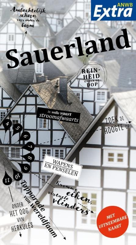 Sauerland / ANWB Extra 9789018043254 Angela Heetvelt, Livres, Guides touristiques, Envoi