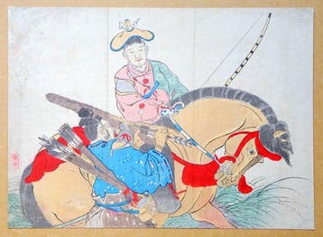 kuchi-e - Tomone Kobori 1864-1931 - Japan (Zonder