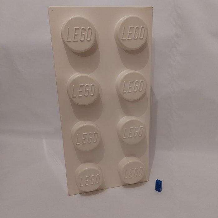 Lego Présentoir de magasin - Lego Giant brick 2x4 wit uit, Kinderen en Baby's, Speelgoed | Duplo en Lego