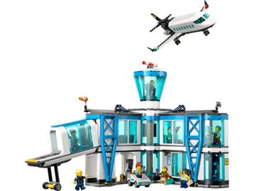 LEGO City 60502 - Luchthaven met vliegtuig - 887 steentjes, Kinderen en Baby's, Verzenden, Nieuw