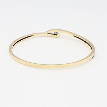Armband - 14 karaat Geel goud Diamant (Natuurlijk), Nieuw