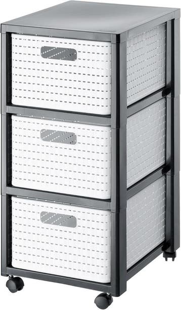 Rotho Rolcontainer 3 lades | -39% Retour deal | Snel scoren!, Huis en Inrichting, Verzenden, Zo goed als nieuw, 3 of 4 laden, Minder dan 100 cm