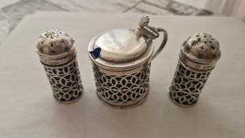 Peper- en zoutstel (3) - .925 zilver