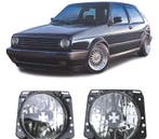 Phares Antibrouillard Vw Golf 2 83-91 Iron Cross Noir Fumé, Auto-onderdelen, Verlichting, Verzenden, Nieuw