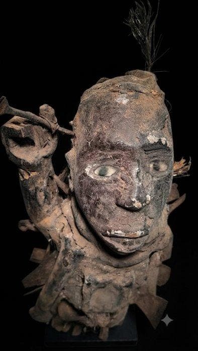 Prachtige Bakongo - Nkondi - Bakongo - Congo (RDC) (Zonder, Antiquités & Art, Art | Art non-occidental