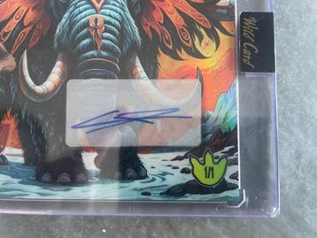 2024 Wild Card Dino-Might Lamine Yamal Gesigneerde kaart,, Nieuw