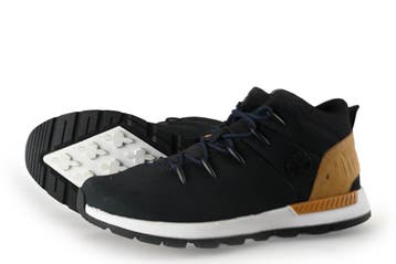Timberland Veterboots in maat 40 Zwart, Verzenden, Boots, Zo goed als nieuw, Timberland
