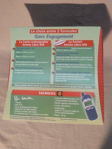 Siemens C35 - Mobiele telefoon - In originele gesealde, Nieuw