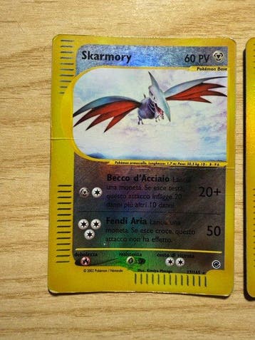 Pokémon Card - Skarmory, Golem Reverse holo - WOTC -, Nieuw