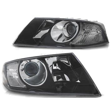 Phares Pour Skoda Octavia 05-08 Fond Noir, Verzenden