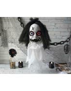 halloween deco poppenhoofd 50cm, Ophalen of Verzenden, Nieuw