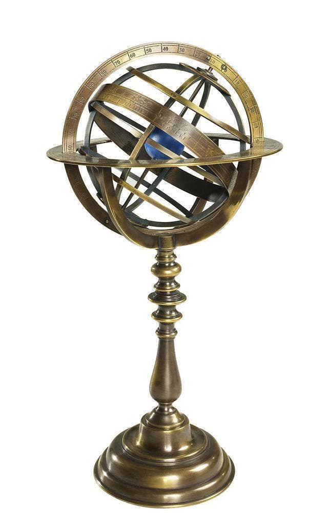 *TIP*  Wereldbol Bronze Armillary Dial, Zakelijke goederen, Kantoor en Winkelinrichting | Winkel en Inventaris, Ophalen of Verzenden