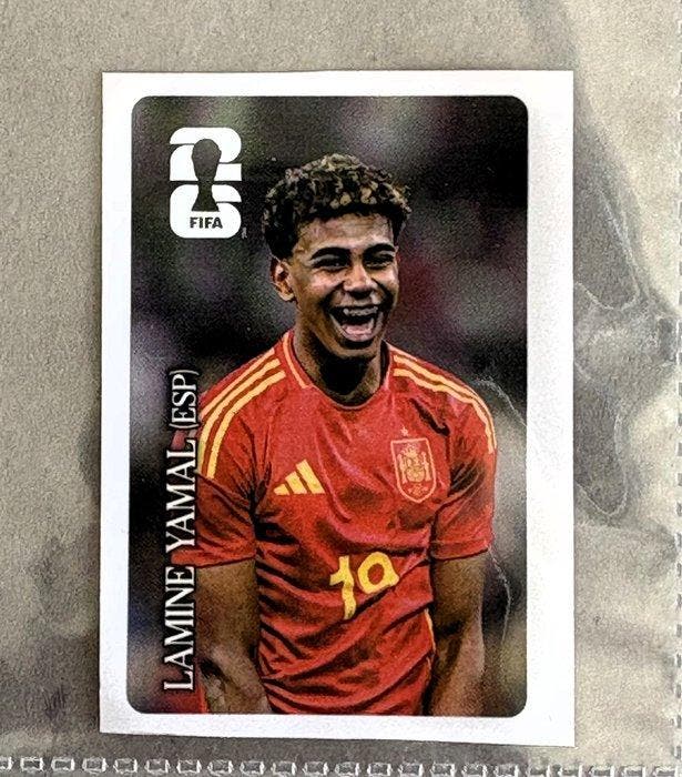 2026 Panini World Cup Stickers Lamine Yamal Panini WM World, Verzamelen, Stickers