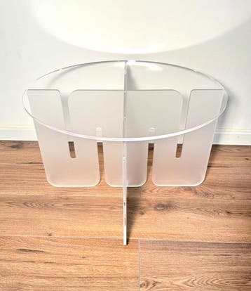 Mrn.D - Opaco Trasparente - Table basse - plexiglas