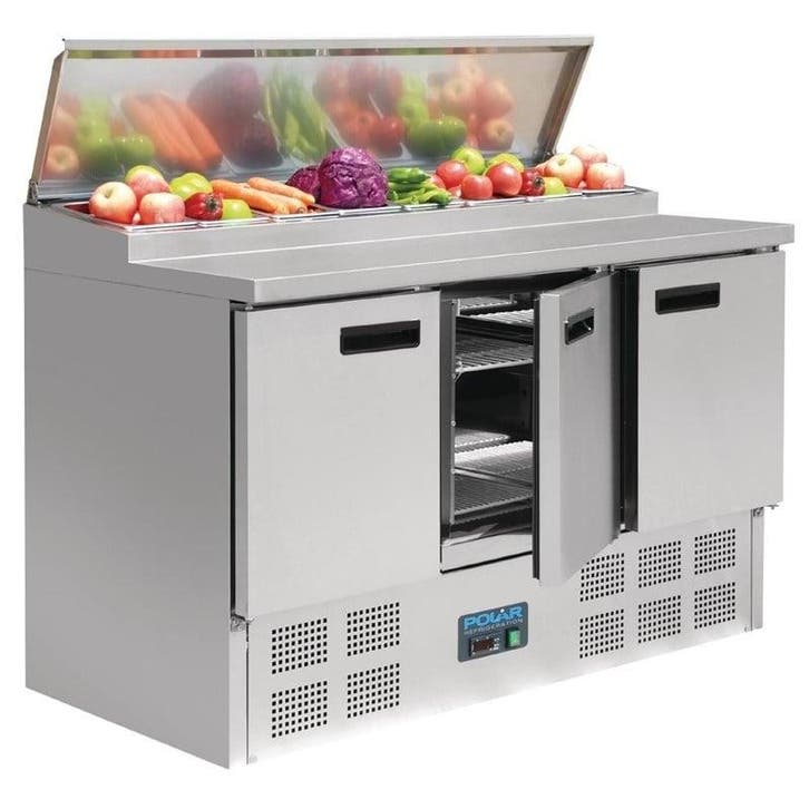 G-serie gekoelde saladette | 230V | 8x 1/4 GN |, Articles professionnels, Horeca | Équipement de cuisine, Envoi