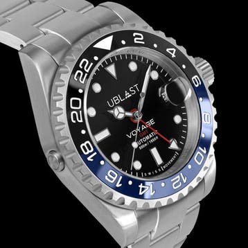 Ublast - Voyage Pro Diver GMT - Automatic Swiss -, Nieuw