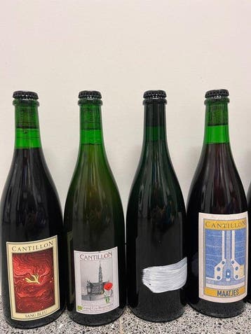 Cantillon - Diverse ales - zie beschrijving - 75cl - 15, Nieuw