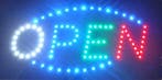 OPEN LED bord lamp verlichting lichtbak reclamebord #C9, Verzenden, Nieuw