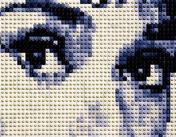 David Law - Brick Icons - Audrey Hepburn, Antiek en Kunst