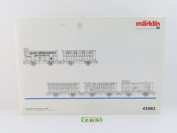 Märklin H0 - 43982 - Ensemble de wagons de passagers pour, Hobby & Loisirs créatifs, Trains miniatures | HO